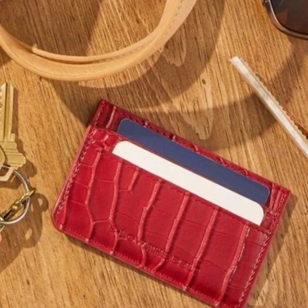 B-Low The Belt Croc Cardholder